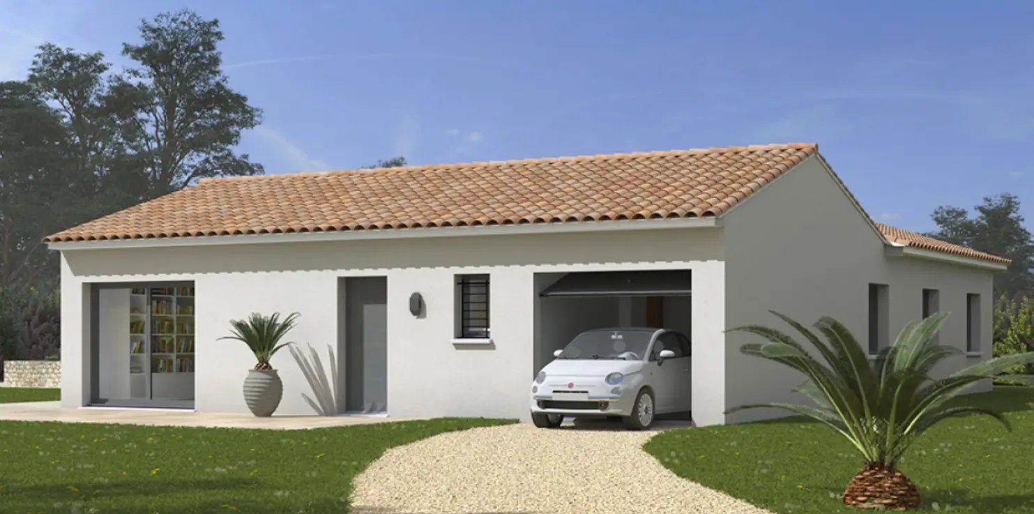 3D maison plein pied 2